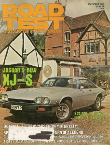 ROAD TEST MAGAZINE 1975 OCT - JAGUAR XJ-S, KZ400-D, 3.0Si, PORSCHE 914 & 930